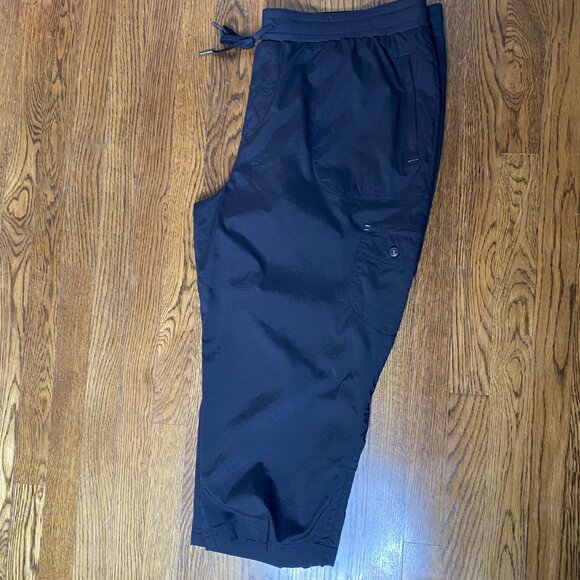 L.L. Bean Vista Camp Cropped Pants Classic Black 2X plus lightweight - Picture 5 of 12